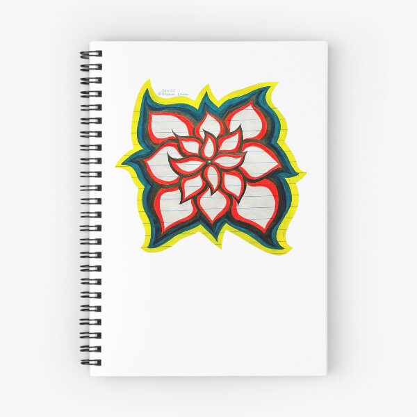Item preview, Firework flower - Notebook paper  designed and sold by Josephine Ethereal.