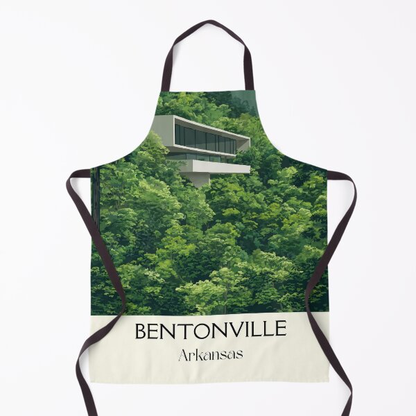 Artikelvorschau, Bentonville Arkansas Moderne Architektur Kunstdruck entworfen und verkauft von TuncGK.