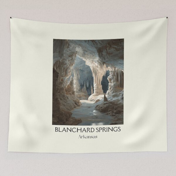 Item preview, Blanchard Springs Caverns Arkansas Art Print designed and sold by TuncGK.