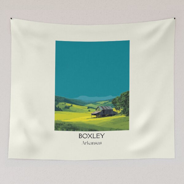 Item preview, Boxley Valley Arkansas Ozark Barn Art Print designed and sold by TuncGK.