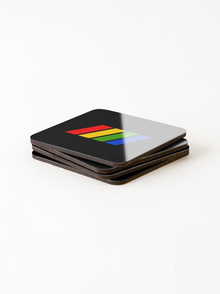 Thumbnail 4 of 5, Coasters (Set of 4), ZX Spectrum Color Diagonal designed and sold by ZX-Spectrum.