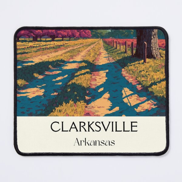 Item preview, Clarksville Arkansas Ozark Tree Art Print designed and sold by TuncGK.