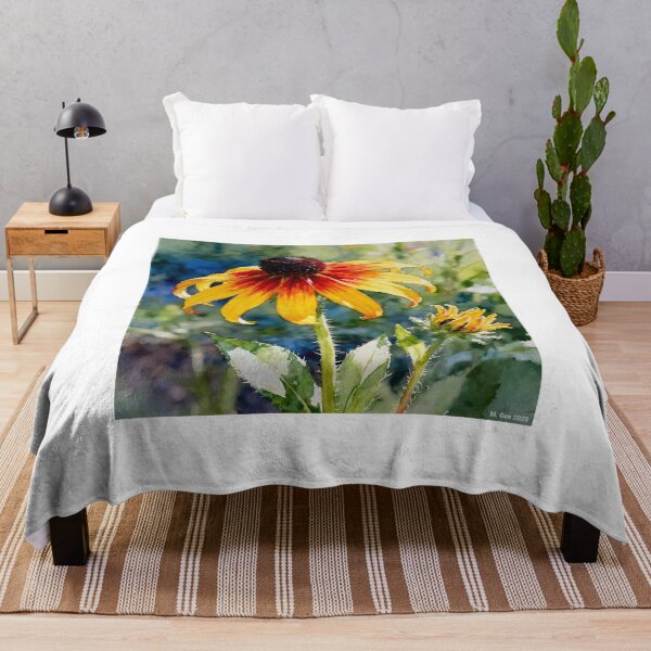 Item preview, Coneflower Study A In Watercolor designed and sold by Oldetimemercan.