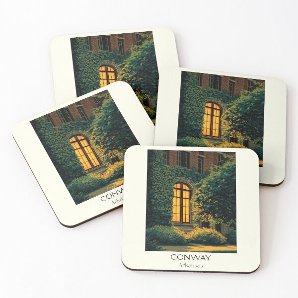 Item preview, Conway Arkansas Cozy Window Art Print designed and sold by TuncGK.