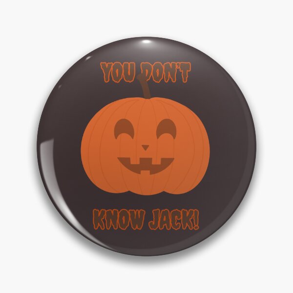 Item preview, You Don't Know Jack Halloween Jack-o'-lantern  designed and sold by HeyyItsEmm.