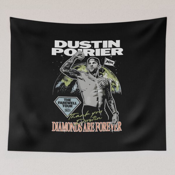 Item preview, Dustin Poirier "Farewell Tour" Diamonds Are Forever designed and sold by JeyVel.