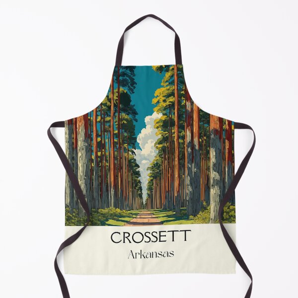 Item preview, Crossett Arkansas Pine Forest Art Print designed and sold by TuncGK.