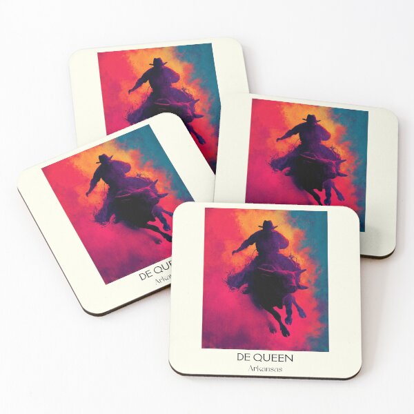 Item preview, De Queen Arkansas Rodeo Art Print designed and sold by TuncGK.