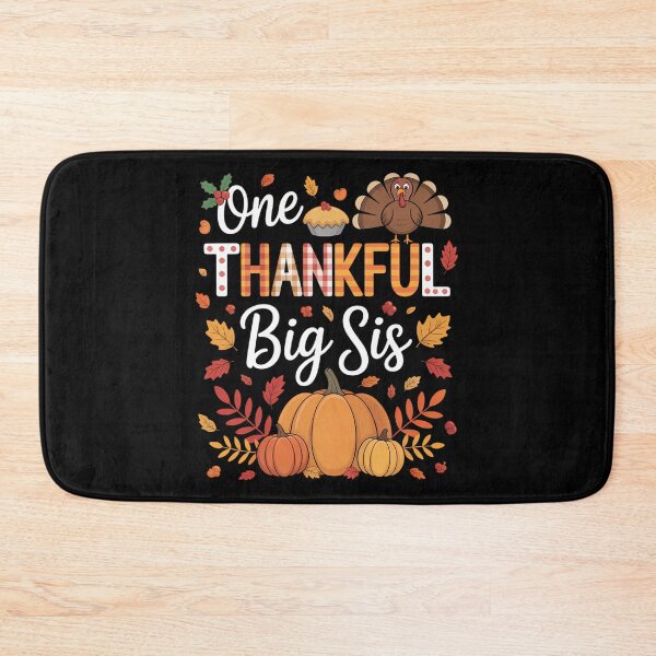 Item preview, One Thankful Big Sis Fall Leaves Autumn Thanksgiving Sister designed and sold by LeeEvans222.