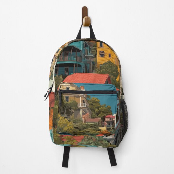 Item preview, Eureka Springs Arkansas Artsy Town Art Print designed and sold by TuncGK.