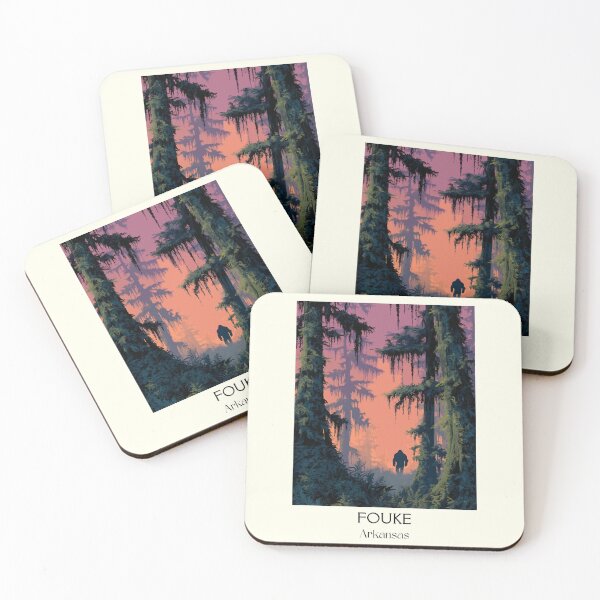 Item preview, Fouke Arkansas Swamp Monster Art Print designed and sold by TuncGK.