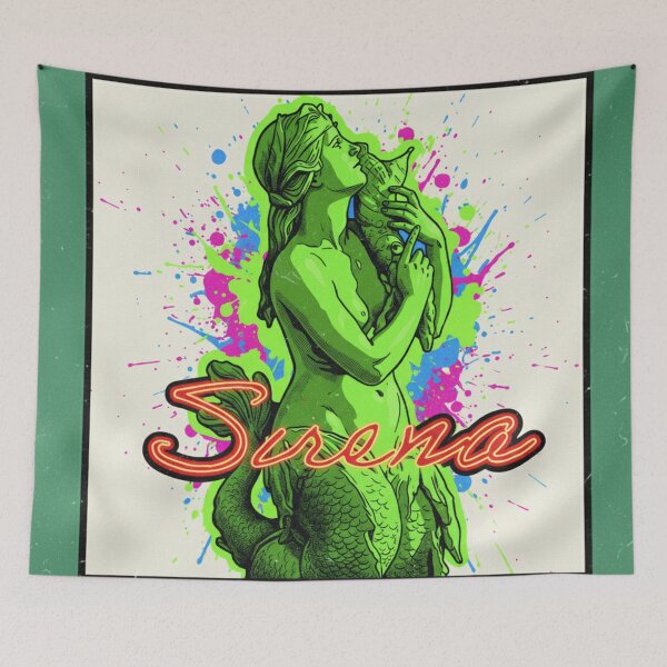 Item preview, A pop mermaid's kiss to heaven designed and sold by Nu Sigma 1985.