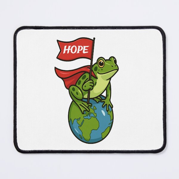 Item preview, Shiny Portland Frog – HOPE on Earth designed and sold by medarabon04.