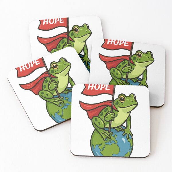 Item preview, Shiny Portland Frog – HOPE on Earth designed and sold by medarabon04.