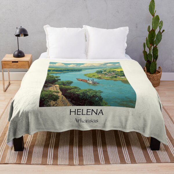 Item preview, Helena Arkansas Riverboat Art Print designed and sold by TuncGK.