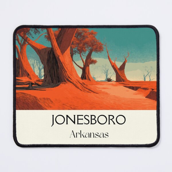 Item preview, Jonesboro Arkansas Surreal Landscape Art Print designed and sold by TuncGK.