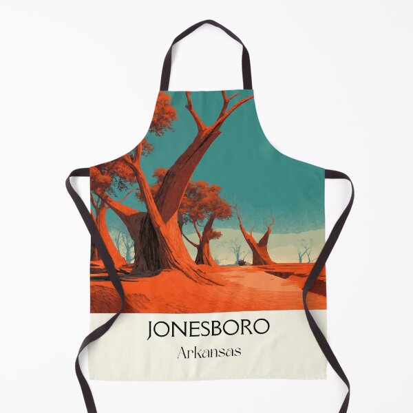Item preview, Jonesboro Arkansas Surreal Landscape Art Print designed and sold by TuncGK.