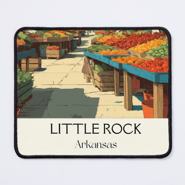 Item preview, Little Rock Arkansas River Market Art Print designed and sold by TuncGK.