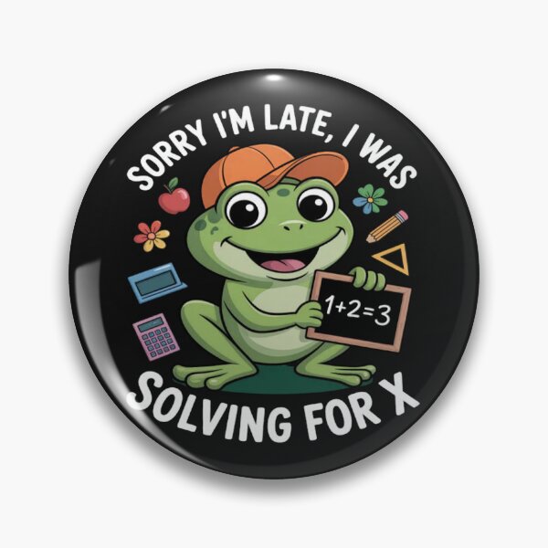 Artikelvorschau, Mathematische Lösung für X Frosch am ersten Schultag entworfen und verkauft von Vastingan.