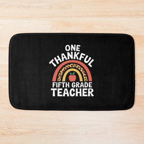 Item preview, One Thankful Fifth Grade Teacher Thanksgiving Rainbow Funny  designed and sold by JonBarnes22.