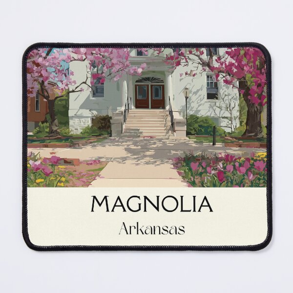 Item preview, Magnolia Arkansas Spring Blossoms Art Print designed and sold by TuncGK.