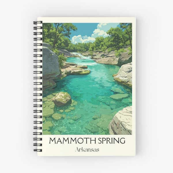 Item preview, Mammoth Spring Arkansas State Park Art Print designed and sold by TuncGK.