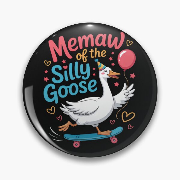 Item preview, Memaw Of The Silly Goose Birthday Boy Girl Family Goose designed and sold by Vastingan.