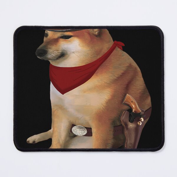 Item preview, Cheems Doge Cowboy designed and sold by ruabsvhakzb.