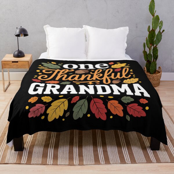 Item preview, One Thankful Grandma Thanksgiving Family Autumn Fall Grandma designed and sold by JonBarnes22.