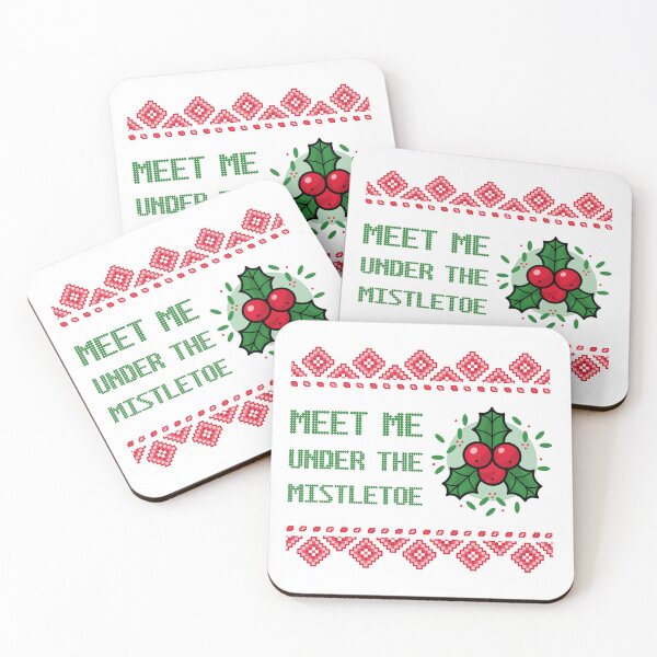 Item preview, Christmas: Meet Me Under The Mistletoe designed and sold by RR-Creative.