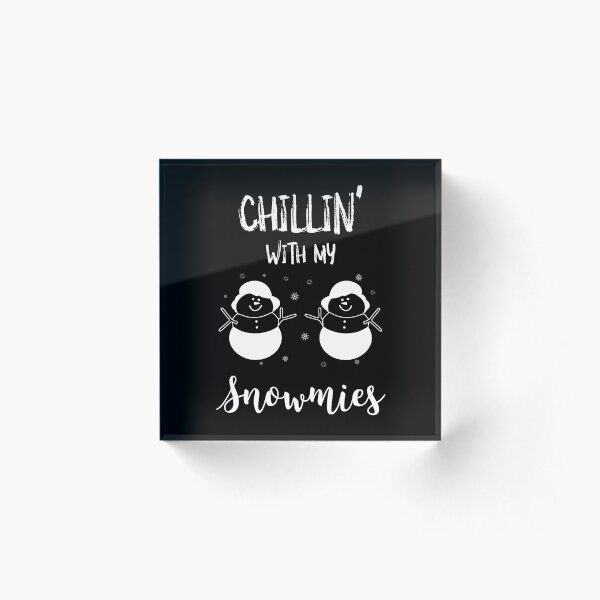 Artikelvorschau, Weihnachten: Chillen mit meinen Schneemännern entworfen und verkauft von RR-Creative.
