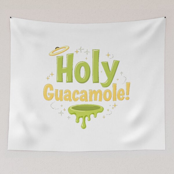 Item preview, Holy Guacamole – Funny Avocado Pun Design for Food Lovers designed and sold by Mai Tucents Designs.