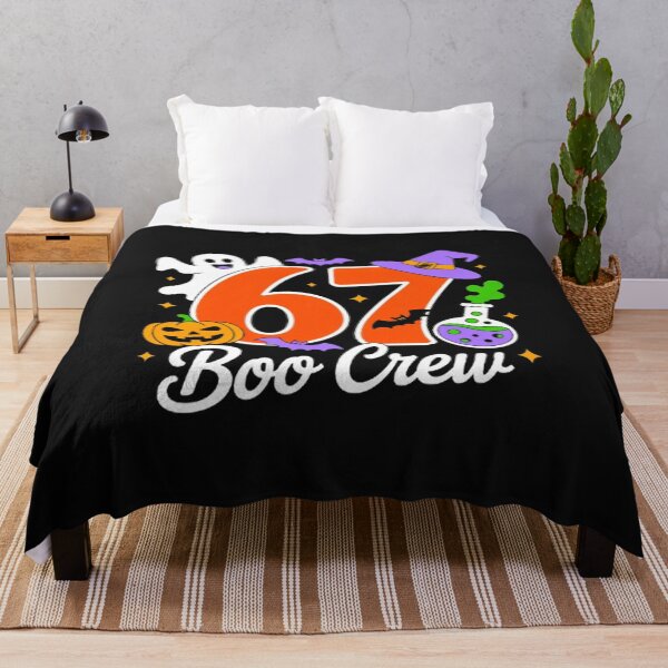 Item preview, 67 Boo Crew Funny Halloween Ghost Witch Pumpkin Spooky Squad designed and sold by Vastingan.