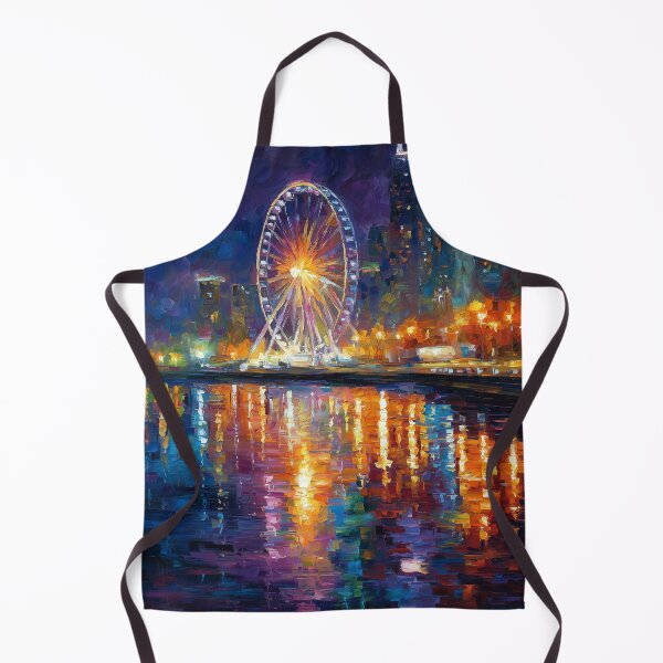 Item preview, Midnight Lights on Navy Pier designed and sold by ArgentoArt.