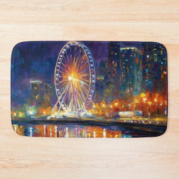 Item preview, Midnight Lights on Navy Pier designed and sold by ArgentoArt.