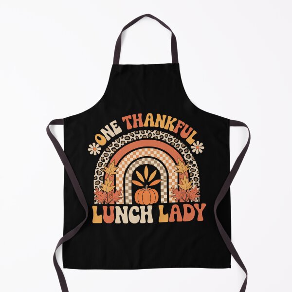 Item preview, One Thankful Lunch Lady Thanksgiving Fall Autumn designed and sold by JulienAureo.