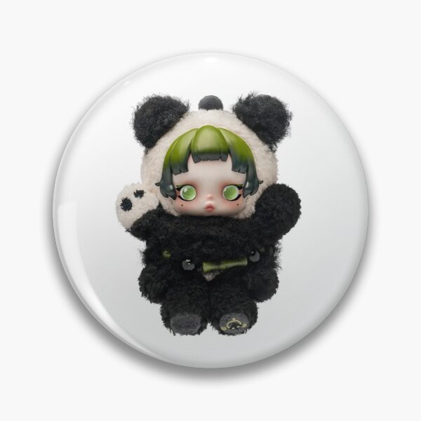Item preview, SKULLPANDA - Lazy Panda Plush Doll Pendant - Popmart designed and sold by penny555.