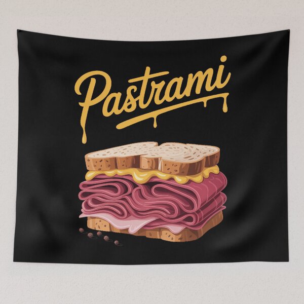 Item preview, Pastrami Sandwich Fast Food Sandwich Day designed and sold by PunkNation-Arts.