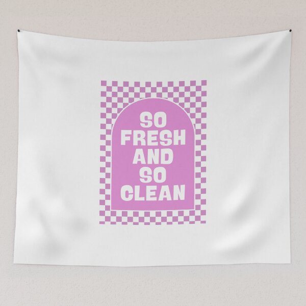 Item preview, So Fresh and So Clean in Pink designed and sold by Dondonmart.