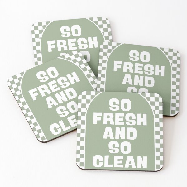 Item preview, So Fresh and So Clean in Sage Green designed and sold by Dondonmart.