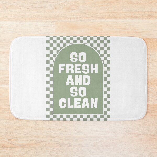 Item preview, So Fresh and So Clean in Sage Green designed and sold by Dondonmart.