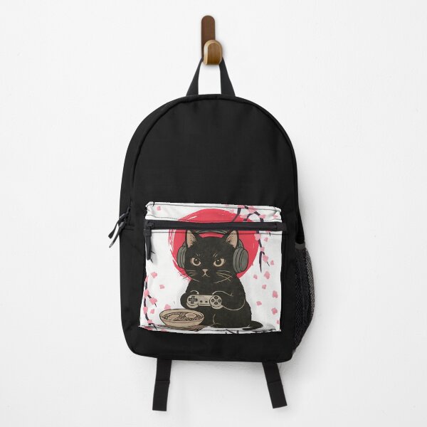 Item preview, Cute Kawaii Gamer Cat Ramen Retro Japanese designed and sold by cawtoon.