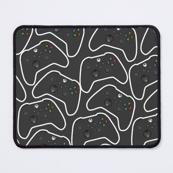 Item preview, Black Xbox Controller Pattern designed and sold by The Home Of Pink Peach.