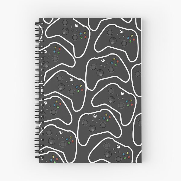 Item preview, Black Xbox Controller Pattern designed and sold by The Home Of Pink Peach.