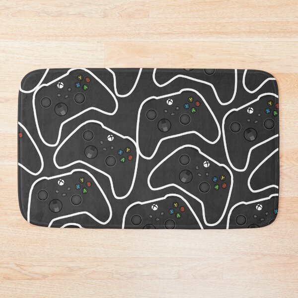 Item preview, Black Xbox Controller Pattern designed and sold by The Home Of Pink Peach.