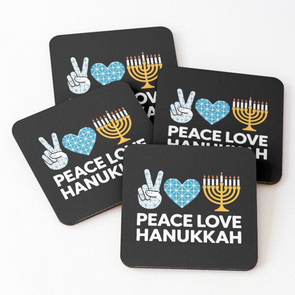 Item preview, Paz Amor Hanukkah Chanukah Judío designed and sold by PunkNation-Arts.