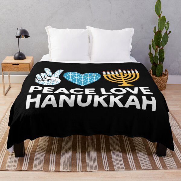 Item preview, Paz Amor Hanukkah Chanukah Judío designed and sold by PunkNation-Arts.