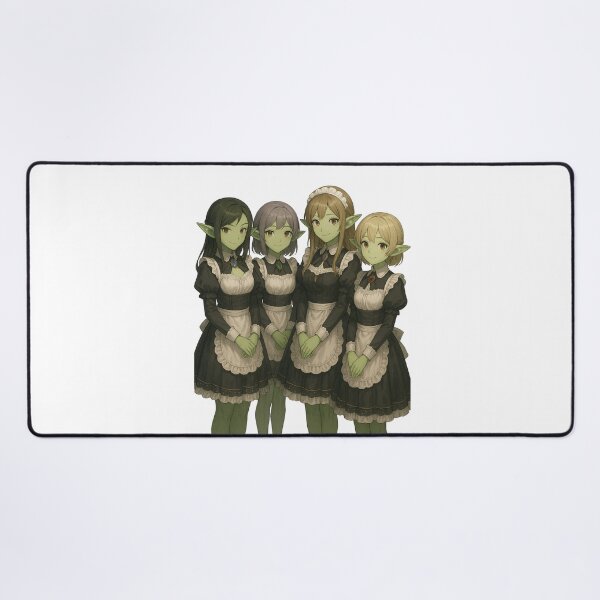 Item preview, Elegant Goblin Maidens – Anime Fantasy Art designed and sold by closettycoot.