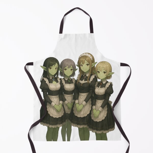 Item preview, Elegant Goblin Maidens – Anime Fantasy Art designed and sold by closettycoot.