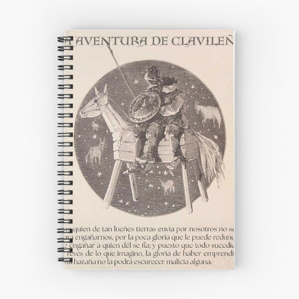 Item preview, Clavileño's Adventure. 'Don Quixote of La Mancha' by Miguel de Cervantes designed and sold by Filologica.